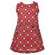 Robe sans manches coton fille 2-8 ans rose framboise et noire - Bibop et Lula