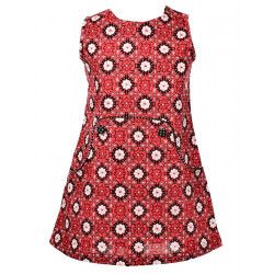 Robe coton Manggis framboise - Bibop et Lula