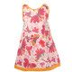 Robe manches courtes coton fille 2-10 ans papillons roses - Bibop et Lula