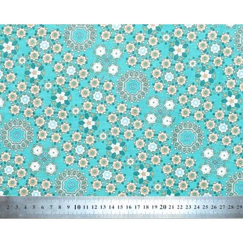 Tissu coton Milkyway blue - Bibop et Lula