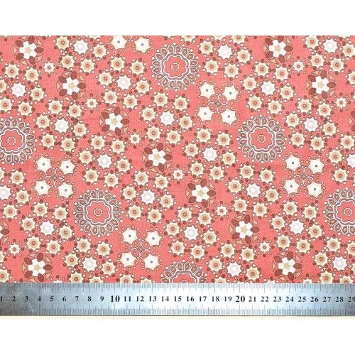 Tissu coton Milkyway red - Bibop et Lula