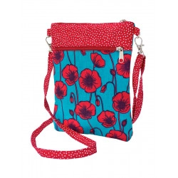 Pochette de voyage Coquelicots - Bibop et Lula