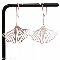 Boucles d'oreilles Ginkgo - Bibop et Lula