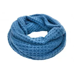 Grand snood laine Bleu glacier - Bibop et Lula