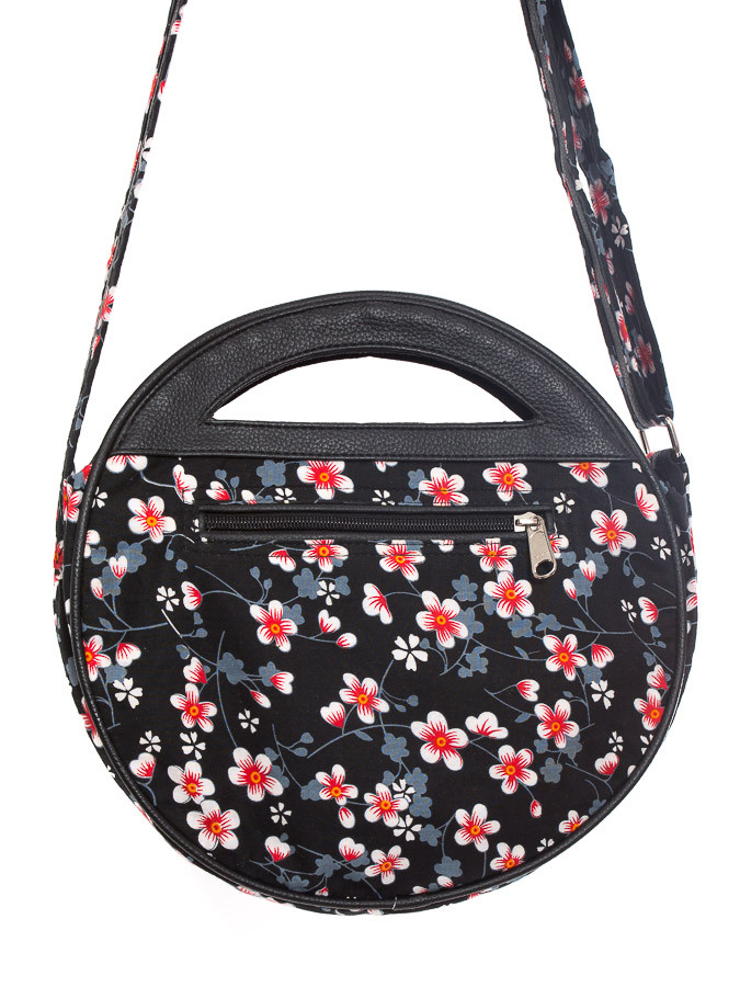 Sac noir clearance rond